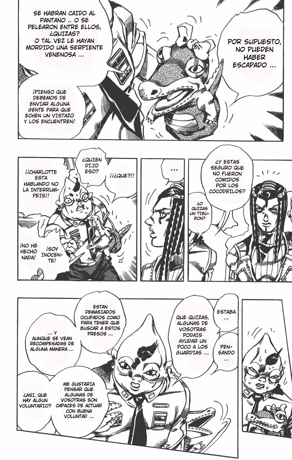 Read JoJo's Bizarre Adventure Parte 6 Stone Ocean ES Manga Online