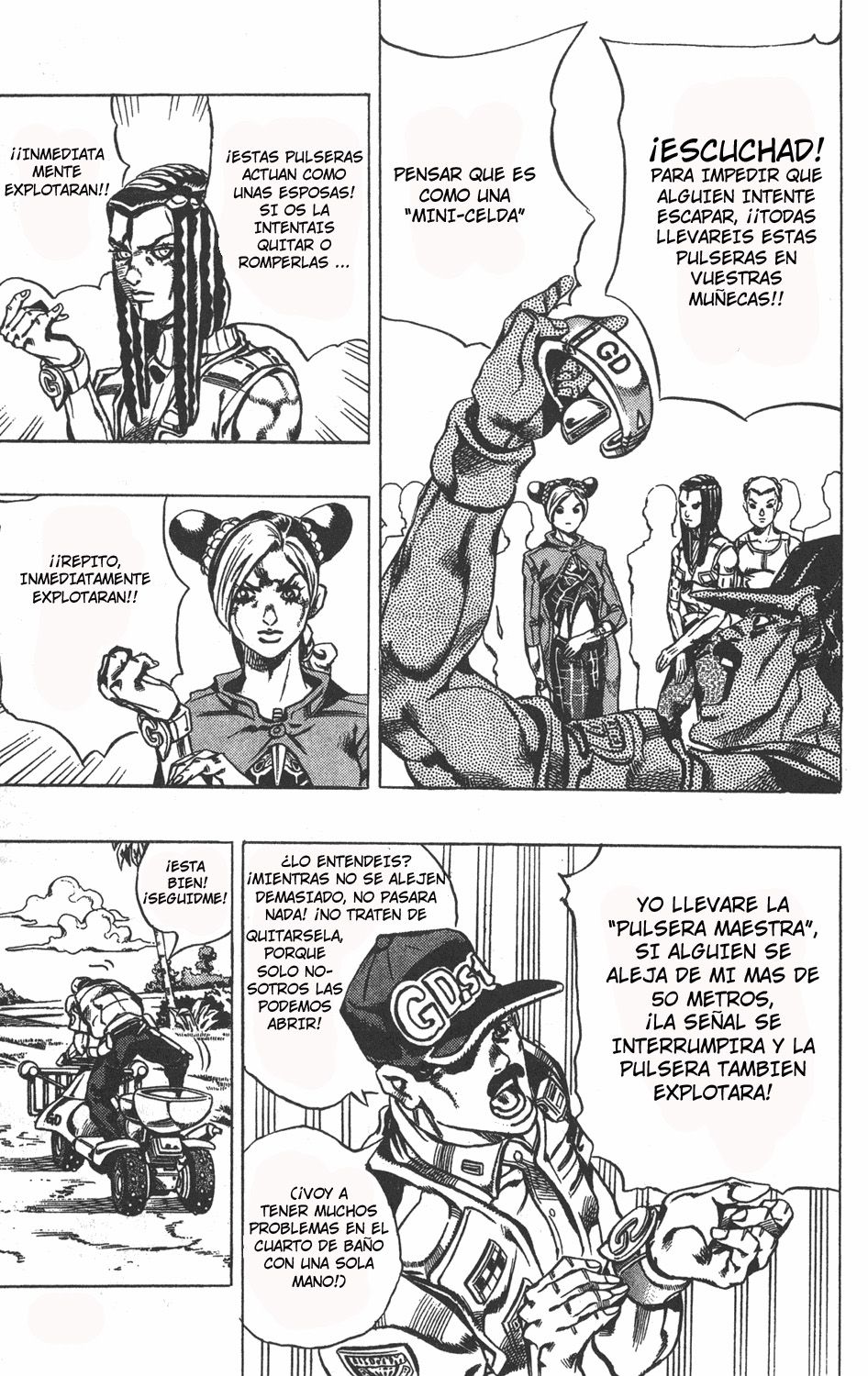 Read JoJo's Bizarre Adventure Parte 6 Stone Ocean ES Manga Online