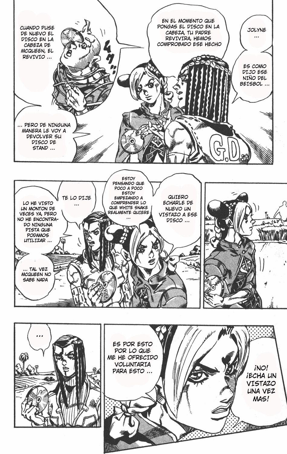 Read JoJo's Bizarre Adventure Parte 6 Stone Ocean ES Manga Online