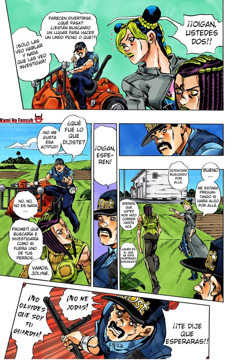 Read JoJo's Bizarre Adventure Parte 6 Stone Ocean ES Manga Online