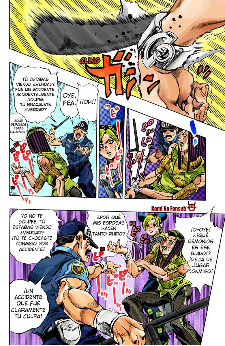 Read JoJo's Bizarre Adventure Parte 6 Stone Ocean ES Manga Online