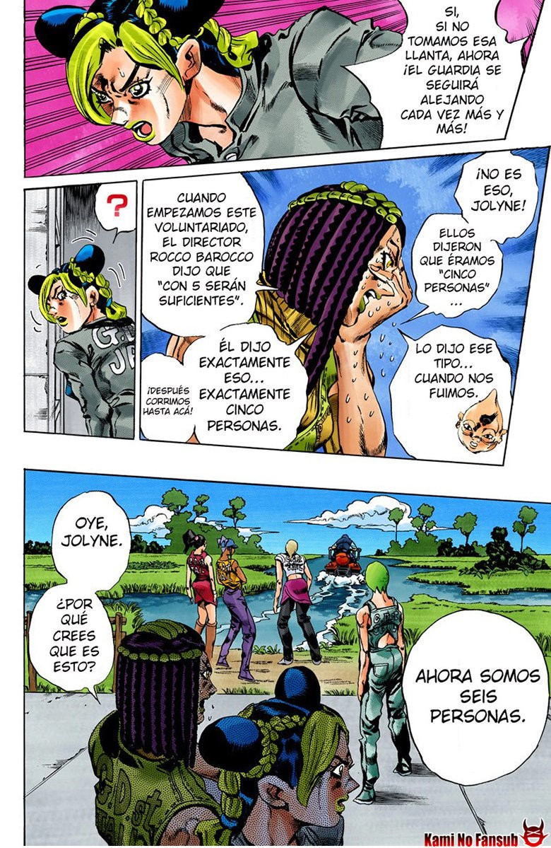 Read JoJo's Bizarre Adventure Parte 6 Stone Ocean ES Manga Online