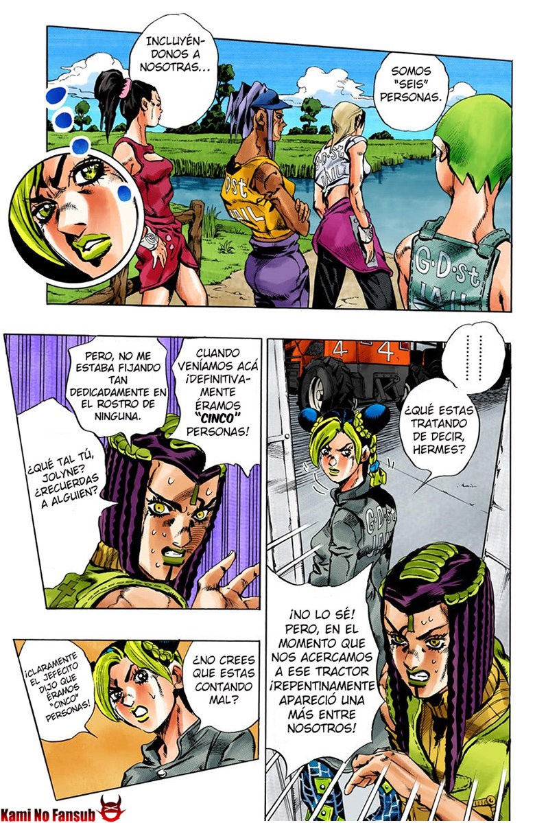 Read JoJo's Bizarre Adventure Parte 6 Stone Ocean ES Manga Online