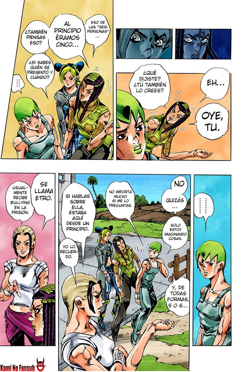 Read JoJo's Bizarre Adventure Parte 6 Stone Ocean ES Manga Online
