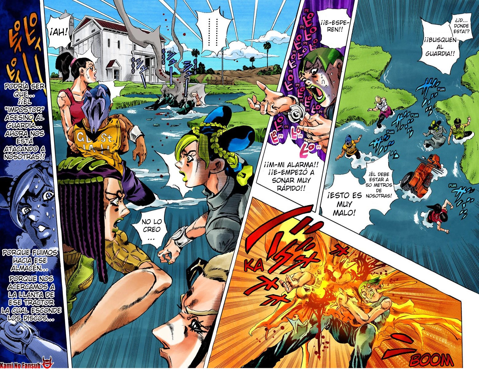 Read JoJo's Bizarre Adventure Parte 6 Stone Ocean ES Manga Online