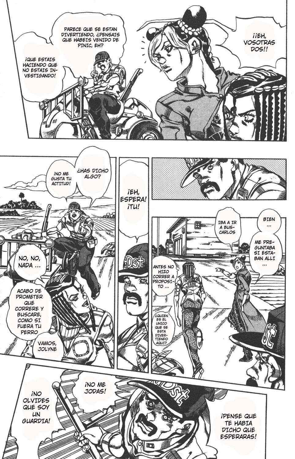 Read JoJo's Bizarre Adventure Parte 6 Stone Ocean ES Manga Online