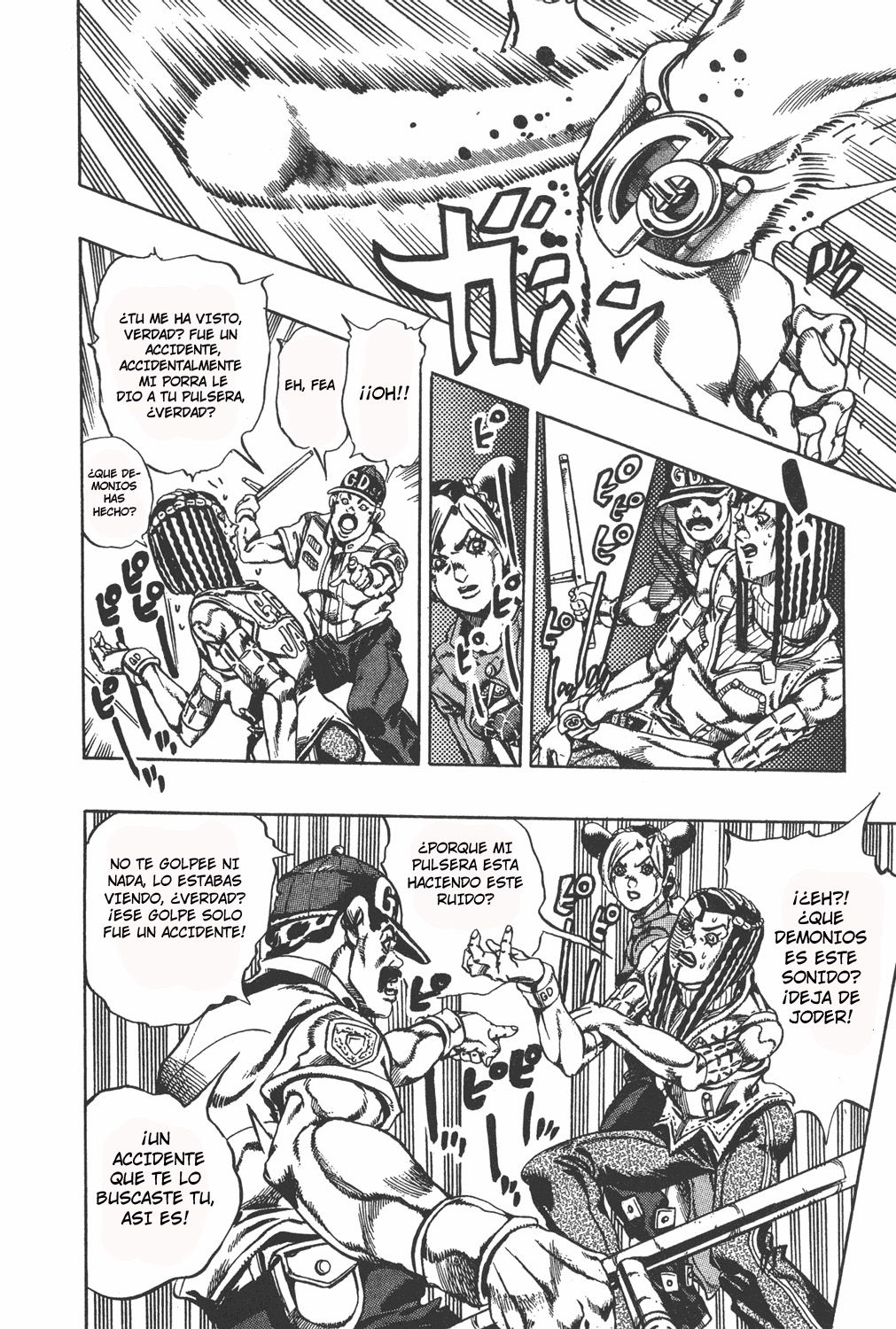 Read JoJo's Bizarre Adventure Parte 6 Stone Ocean ES Manga Online