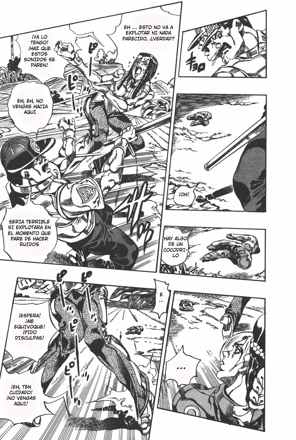 Read JoJo's Bizarre Adventure Parte 6 Stone Ocean ES Manga Online