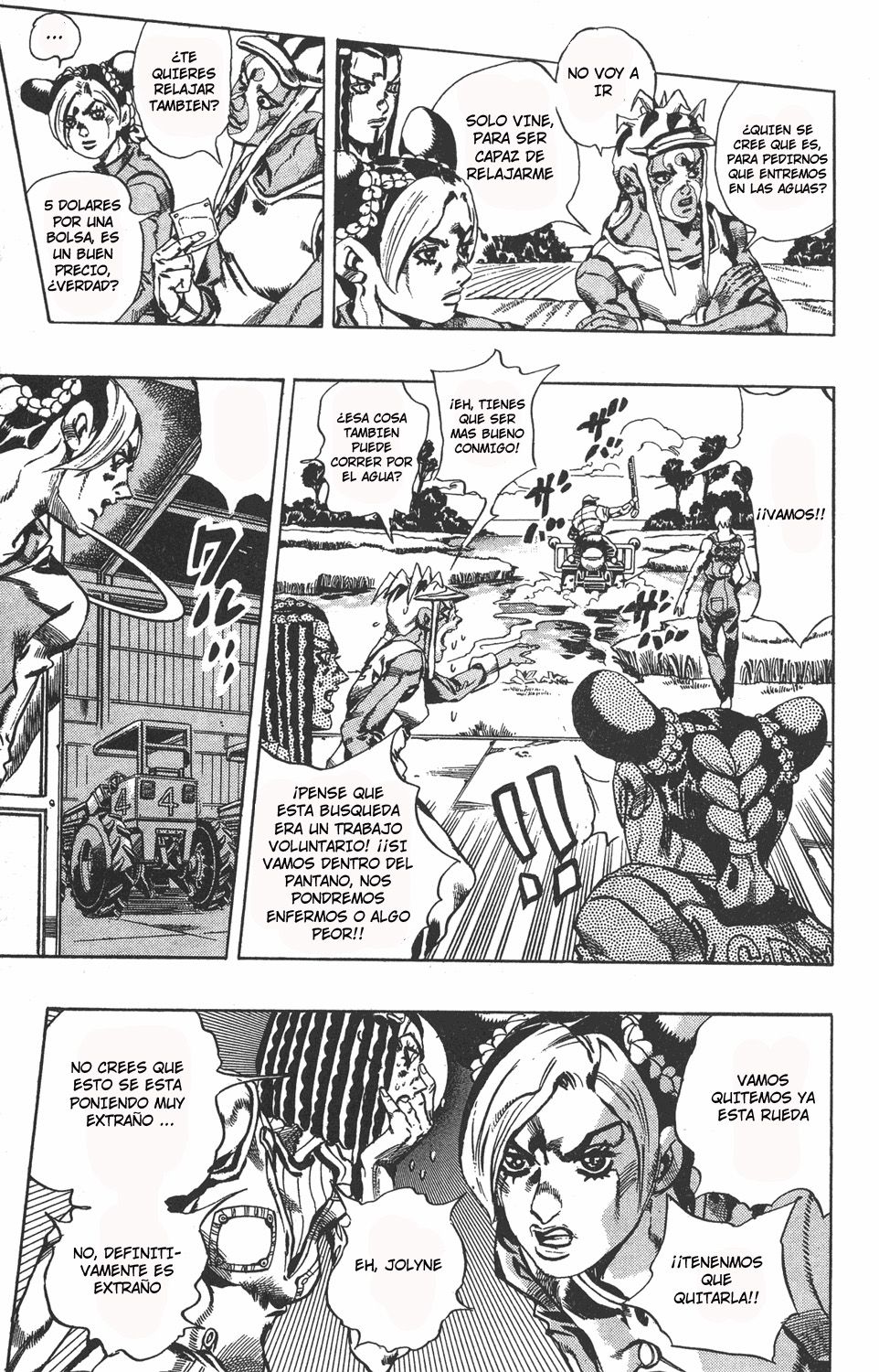 Read JoJo's Bizarre Adventure Parte 6 Stone Ocean ES Manga Online