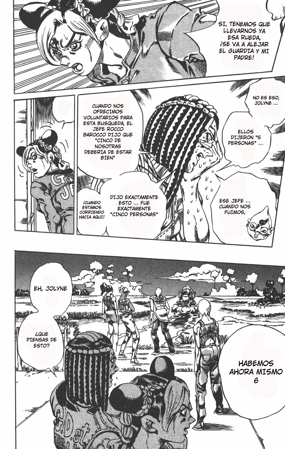 Read JoJo's Bizarre Adventure Parte 6 Stone Ocean ES Manga Online