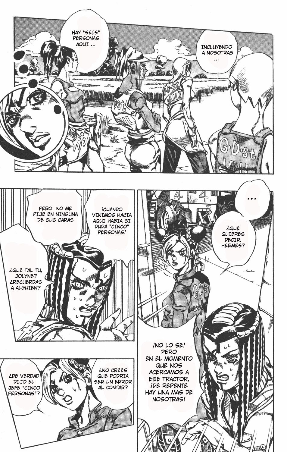 Read JoJo's Bizarre Adventure Parte 6 Stone Ocean ES Manga Online