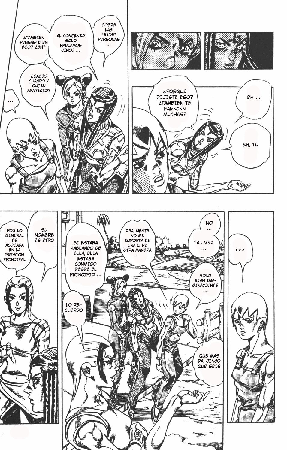 Read JoJo's Bizarre Adventure Parte 6 Stone Ocean ES Manga Online