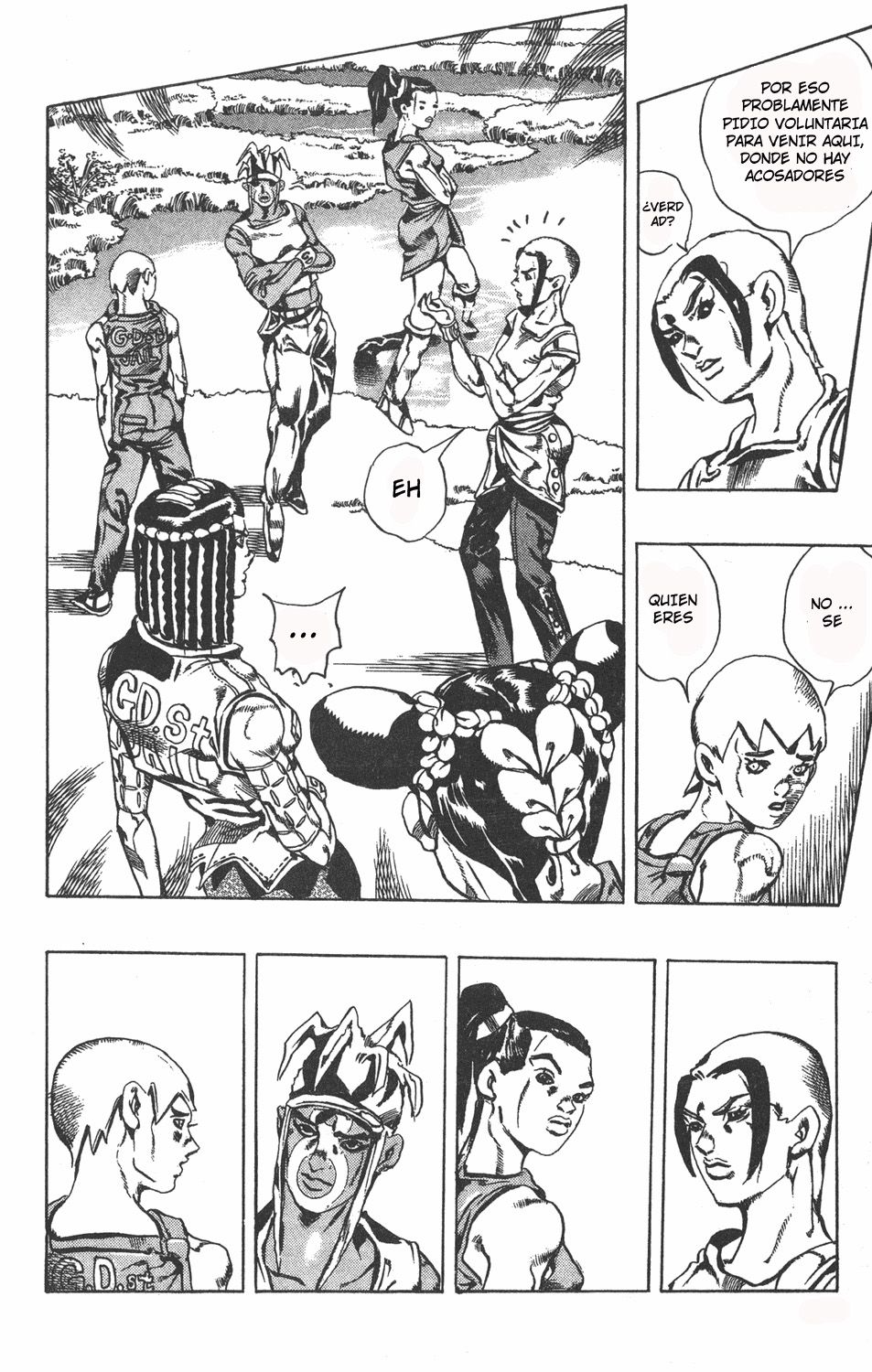 Read JoJo's Bizarre Adventure Parte 6 Stone Ocean ES Manga Online