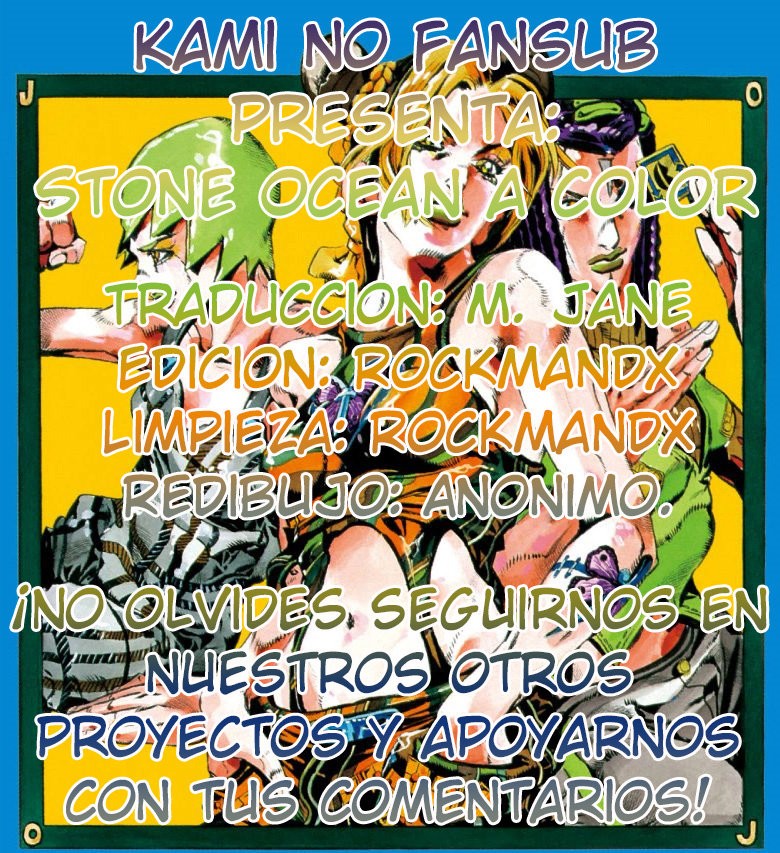 Read JoJo's Bizarre Adventure Parte 6 Stone Ocean ES Manga Online