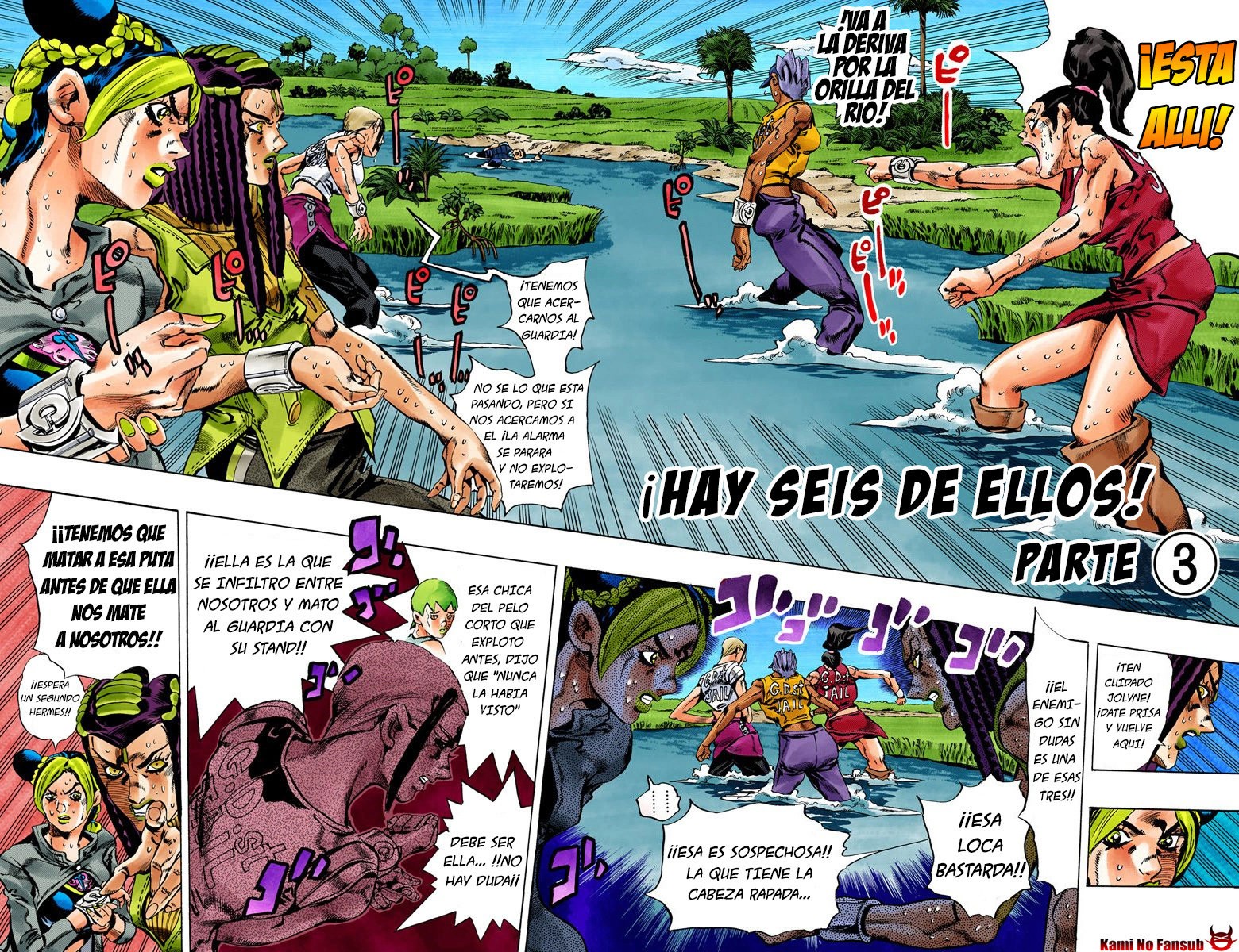 Read JoJo's Bizarre Adventure Parte 6 Stone Ocean ES Manga Online