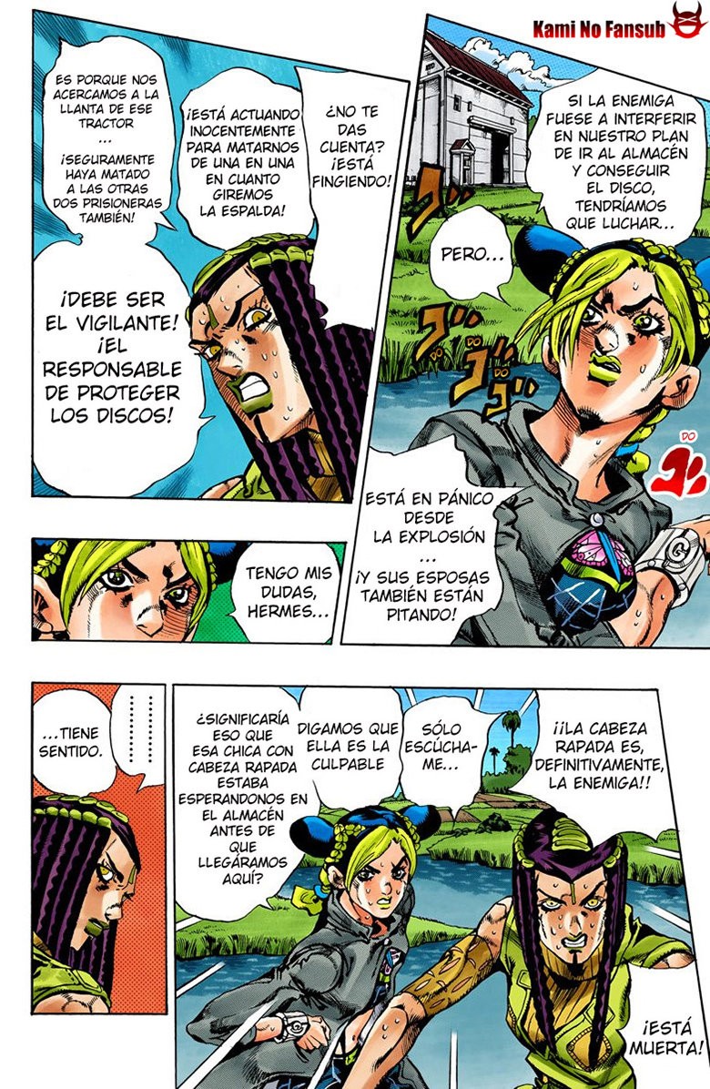 Read JoJo's Bizarre Adventure Parte 6 Stone Ocean ES Manga Online