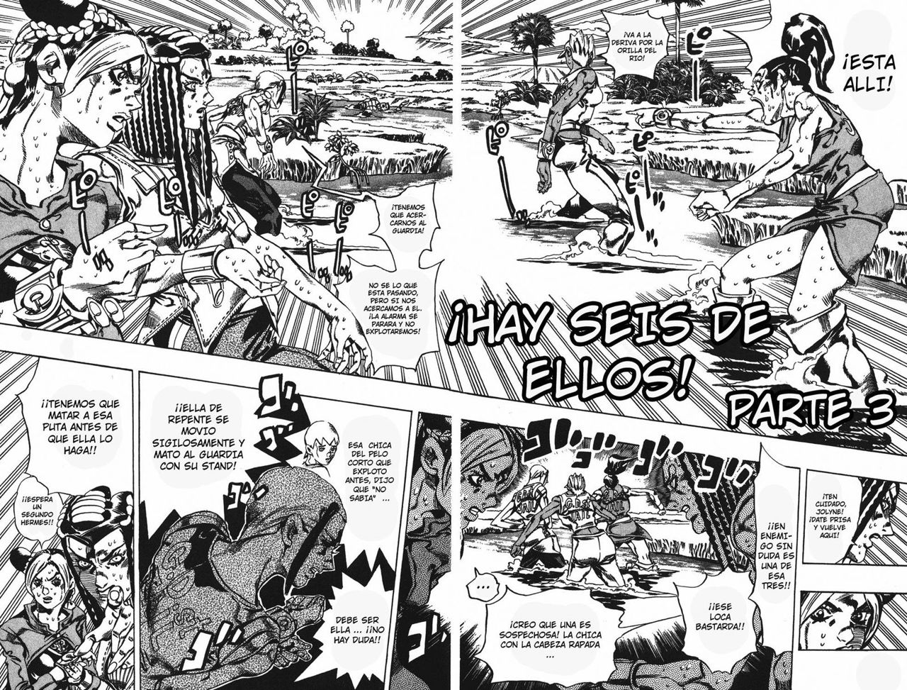 Read JoJo's Bizarre Adventure Parte 6 Stone Ocean ES Manga Online