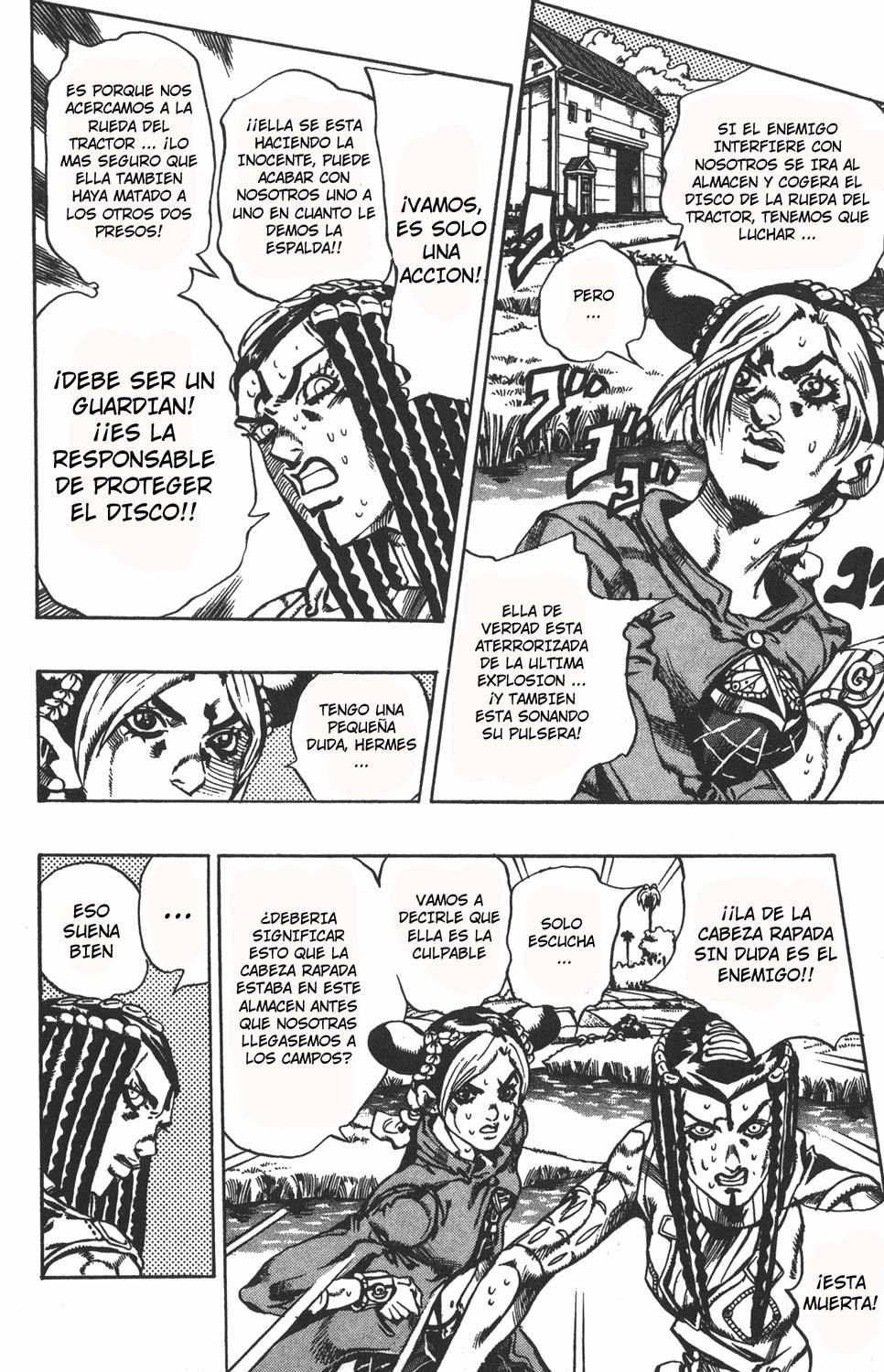 Read JoJo's Bizarre Adventure Parte 6 Stone Ocean ES Manga Online