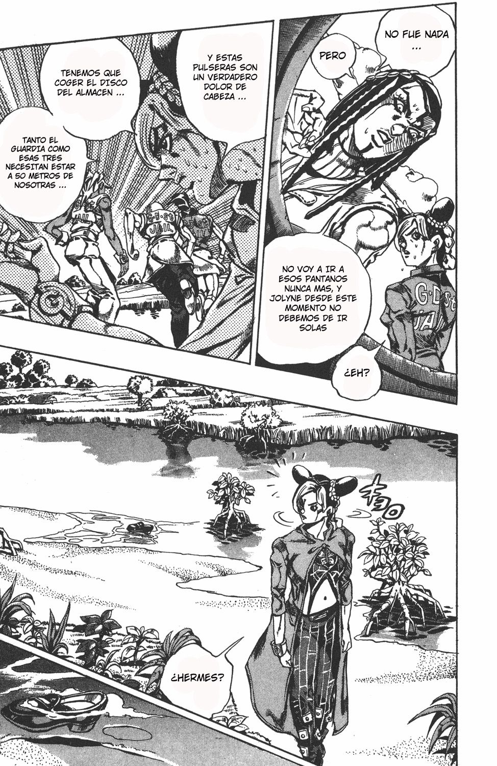 Read JoJo's Bizarre Adventure Parte 6 Stone Ocean ES Manga Online