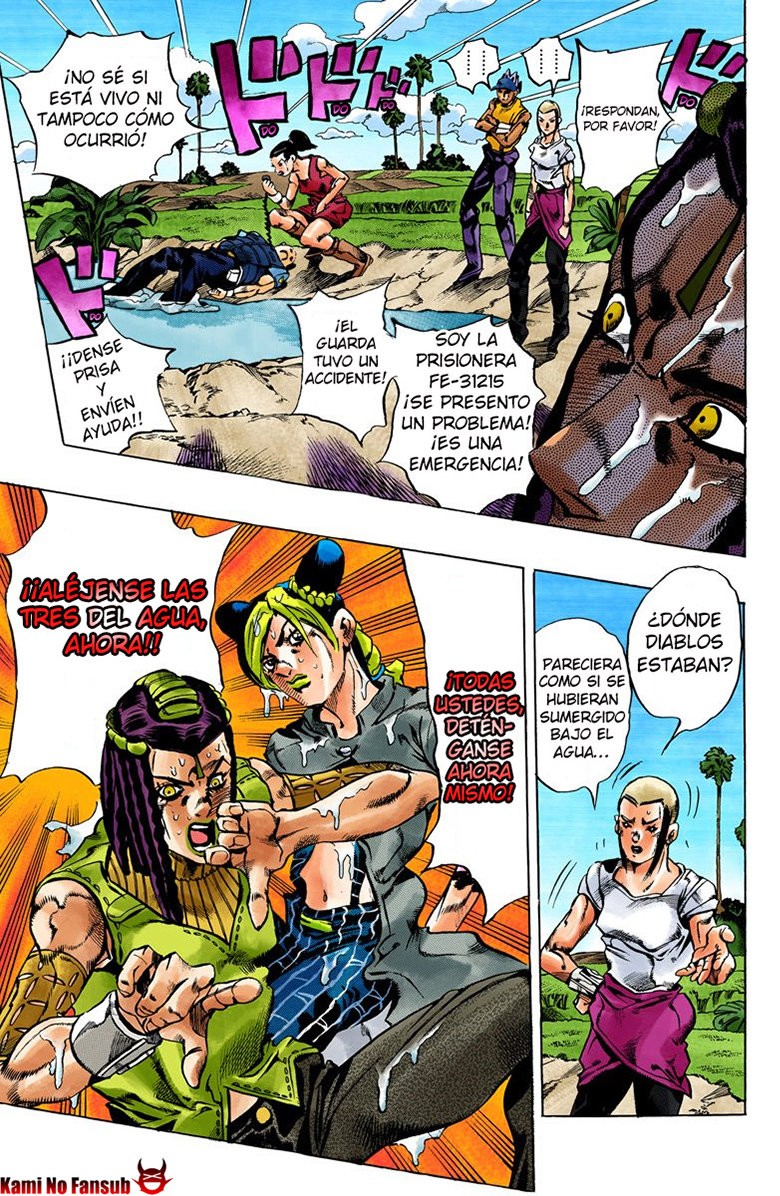 Read JoJo's Bizarre Adventure Parte 6 Stone Ocean ES Manga Online