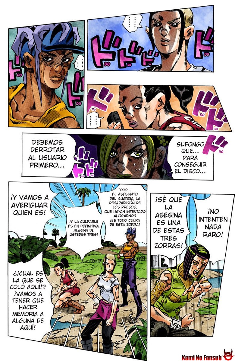 Read JoJo's Bizarre Adventure Parte 6 Stone Ocean ES Manga Online