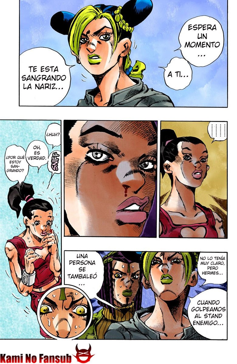 Read JoJo's Bizarre Adventure Parte 6 Stone Ocean ES Manga Online