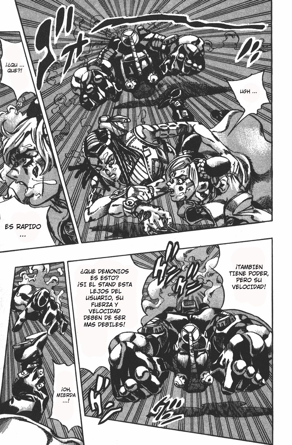 Read JoJo's Bizarre Adventure Parte 6 Stone Ocean ES Manga Online