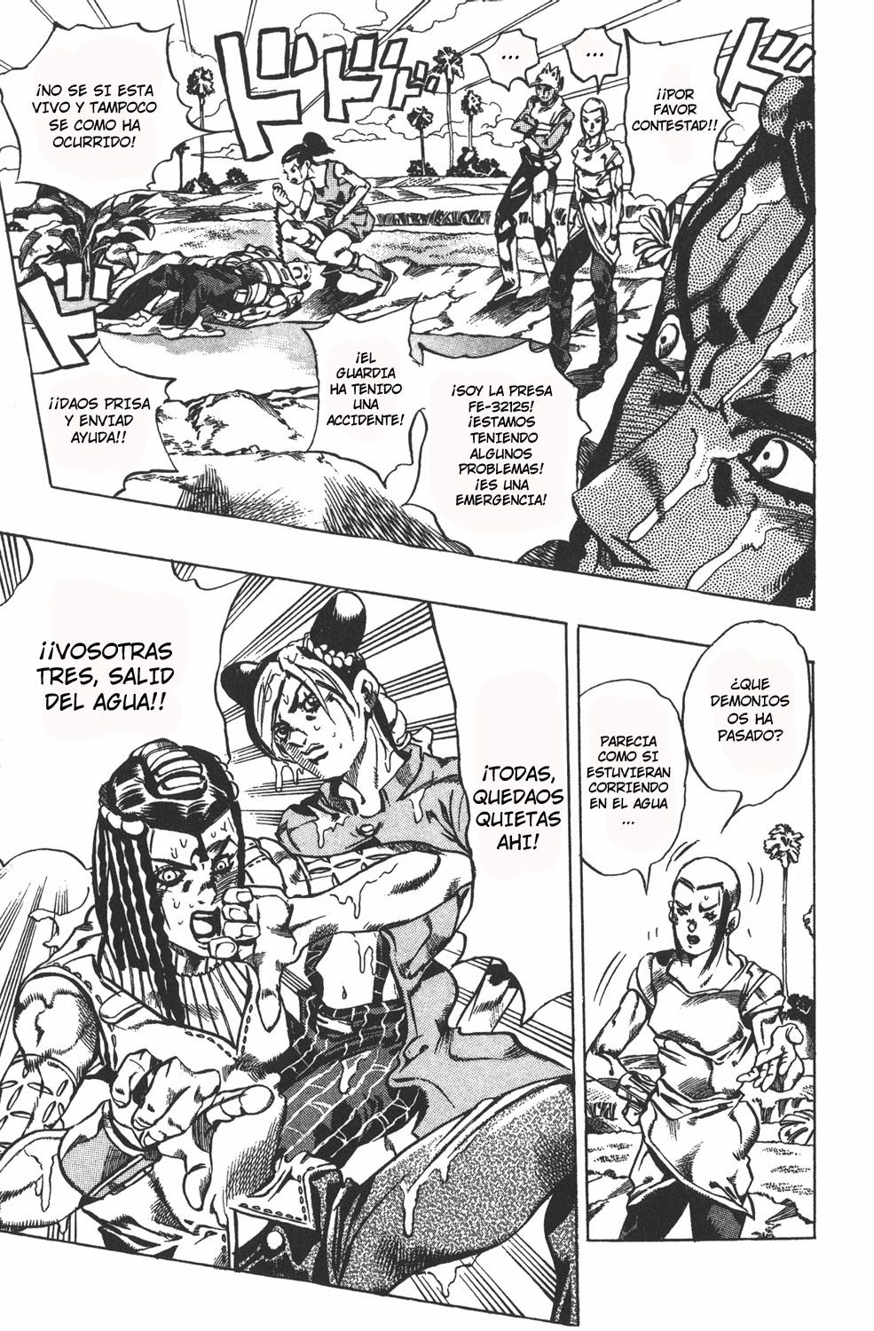 Read JoJo's Bizarre Adventure Parte 6 Stone Ocean ES Manga Online