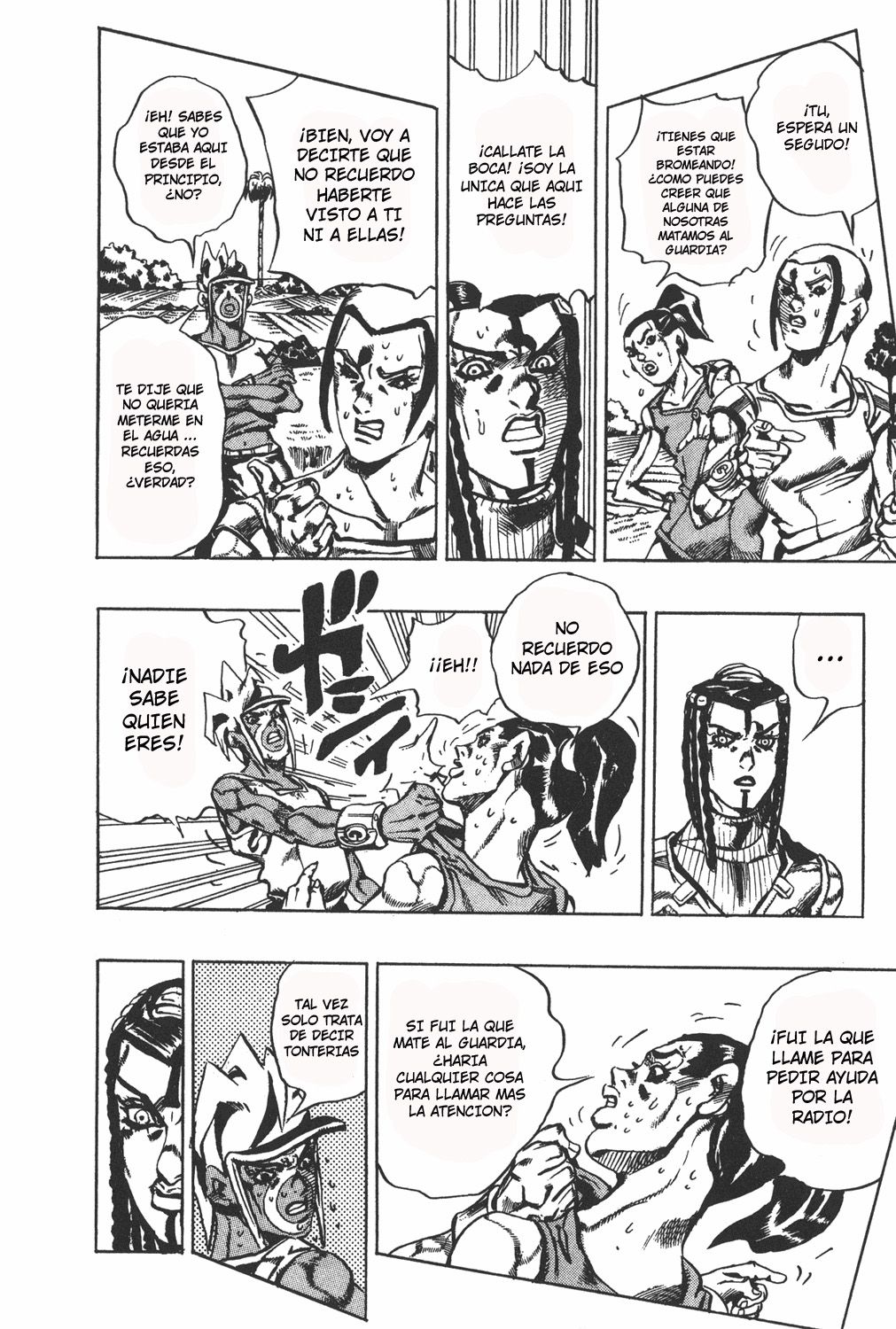 Read JoJo's Bizarre Adventure Parte 6 Stone Ocean ES Manga Online