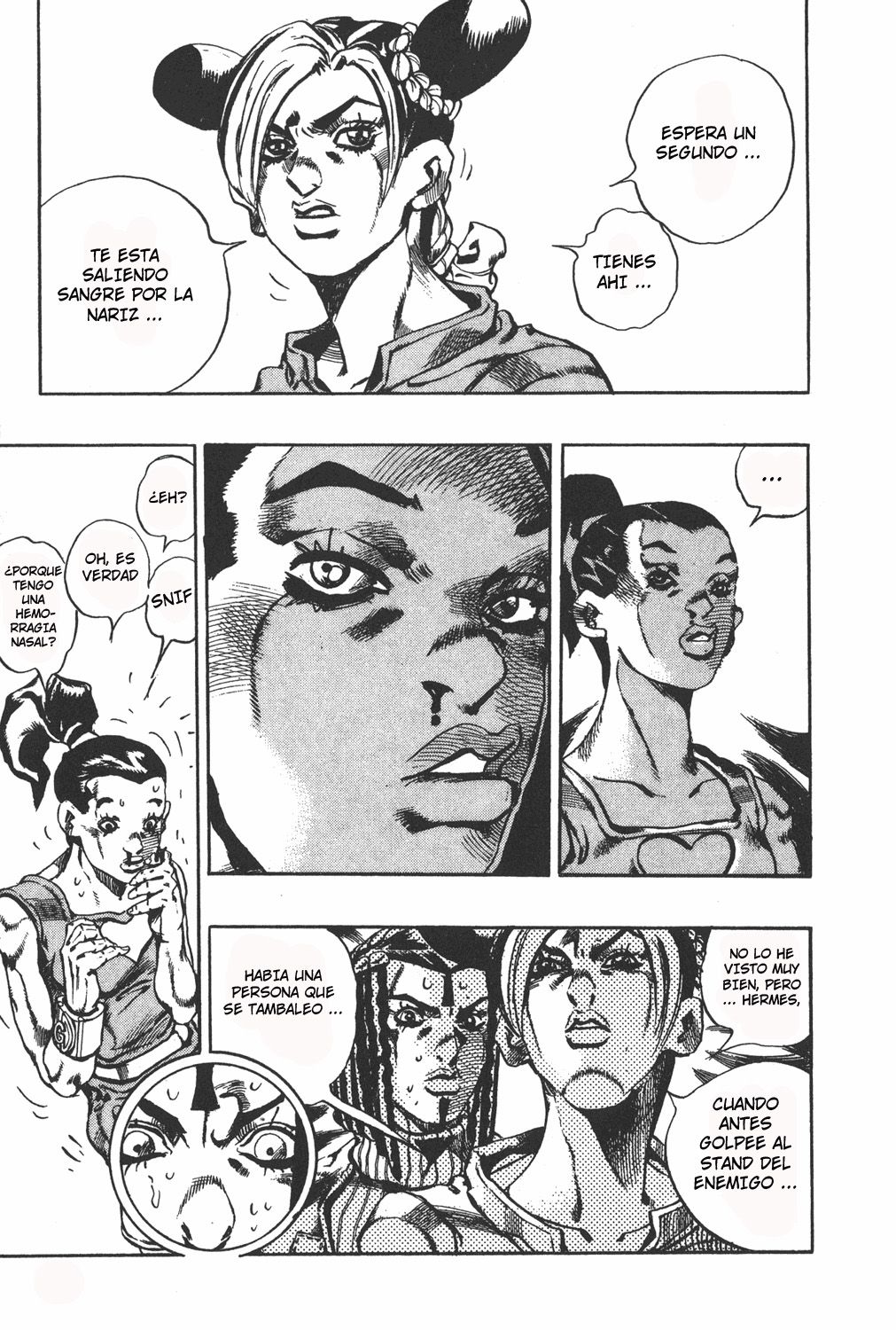 Read JoJo's Bizarre Adventure Parte 6 Stone Ocean ES Manga Online