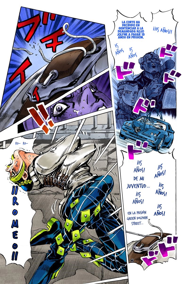 Read JoJo's Bizarre Adventure Parte 6 Stone Ocean ES Manga Online