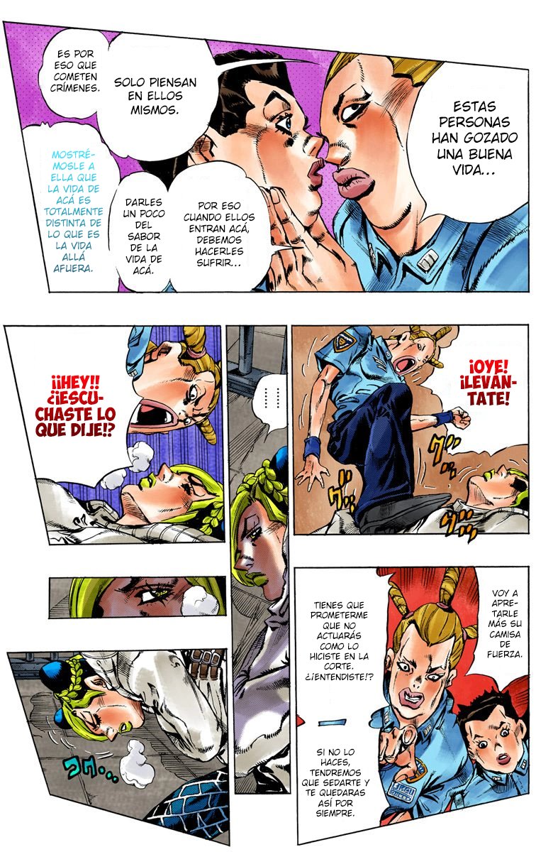 Read JoJo's Bizarre Adventure Parte 6 Stone Ocean ES Manga Online