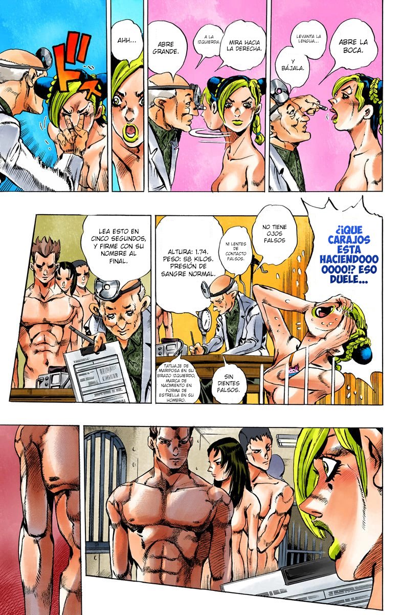 Read JoJo's Bizarre Adventure Parte 6 Stone Ocean ES Manga Online