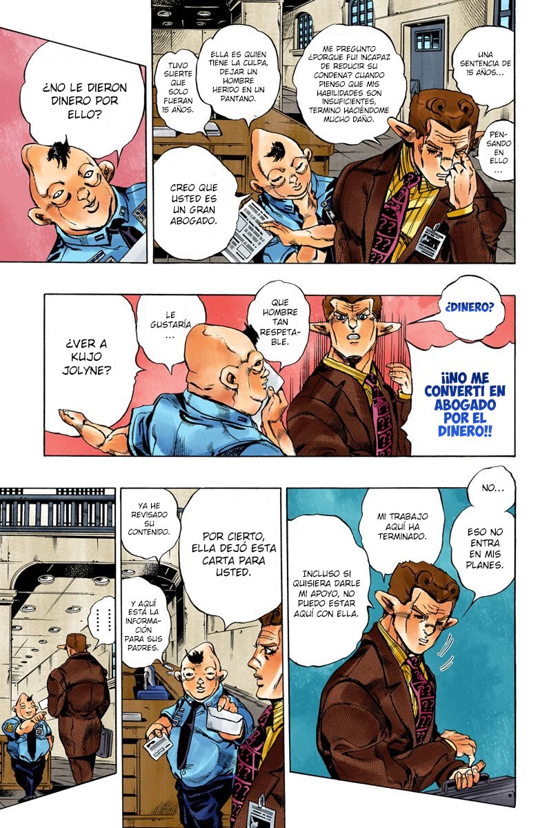 Read JoJo's Bizarre Adventure Parte 6 Stone Ocean ES Manga Online