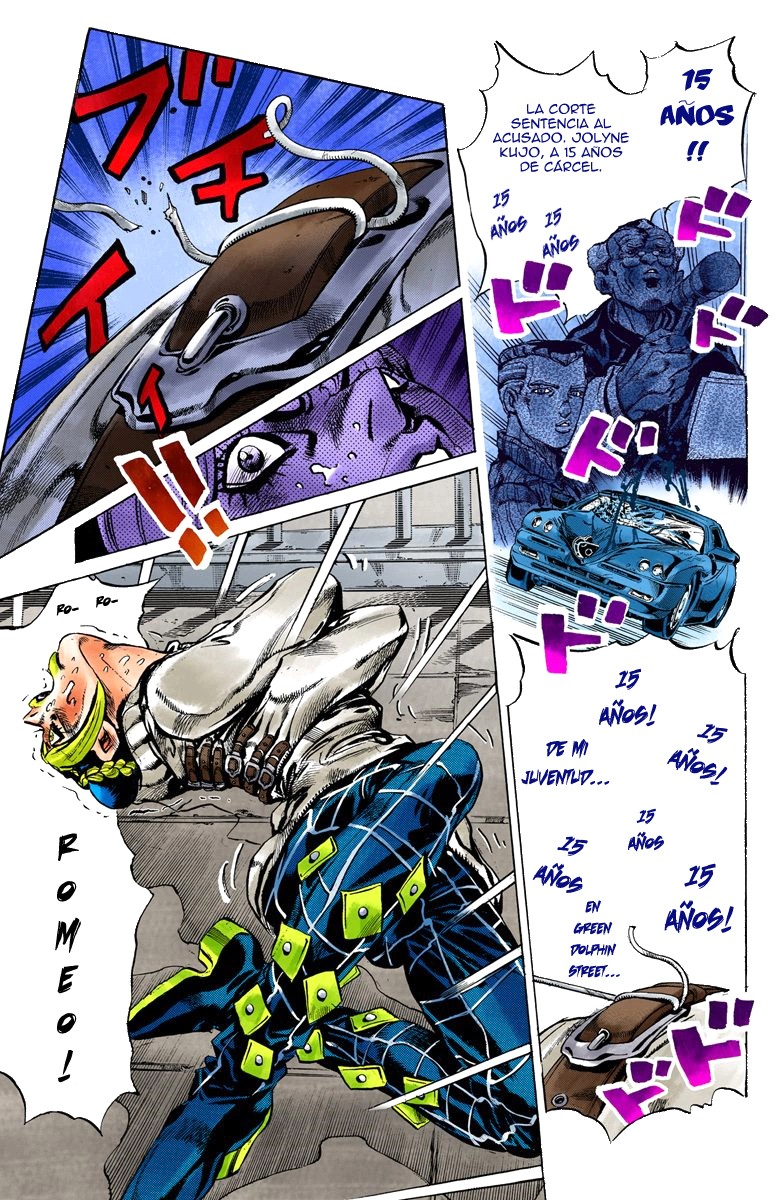 Read JoJo's Bizarre Adventure Parte 6 Stone Ocean ES Manga Online