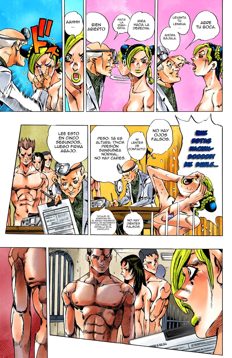 Read JoJo's Bizarre Adventure Parte 6 Stone Ocean ES Manga Online