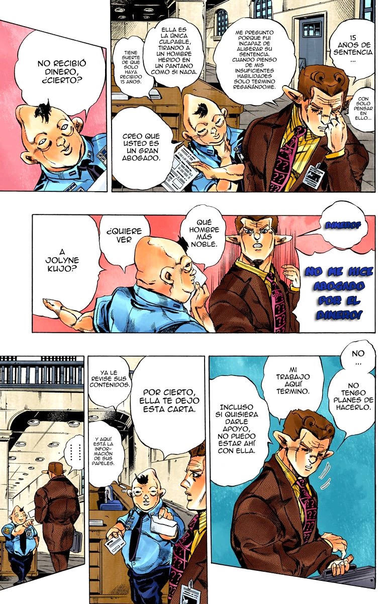 Read JoJo's Bizarre Adventure Parte 6 Stone Ocean ES Manga Online