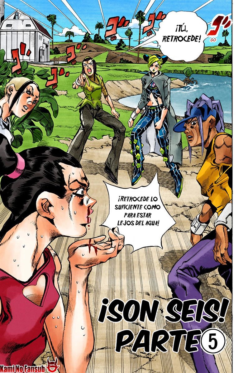 Read JoJo's Bizarre Adventure Parte 6 Stone Ocean ES Manga Online