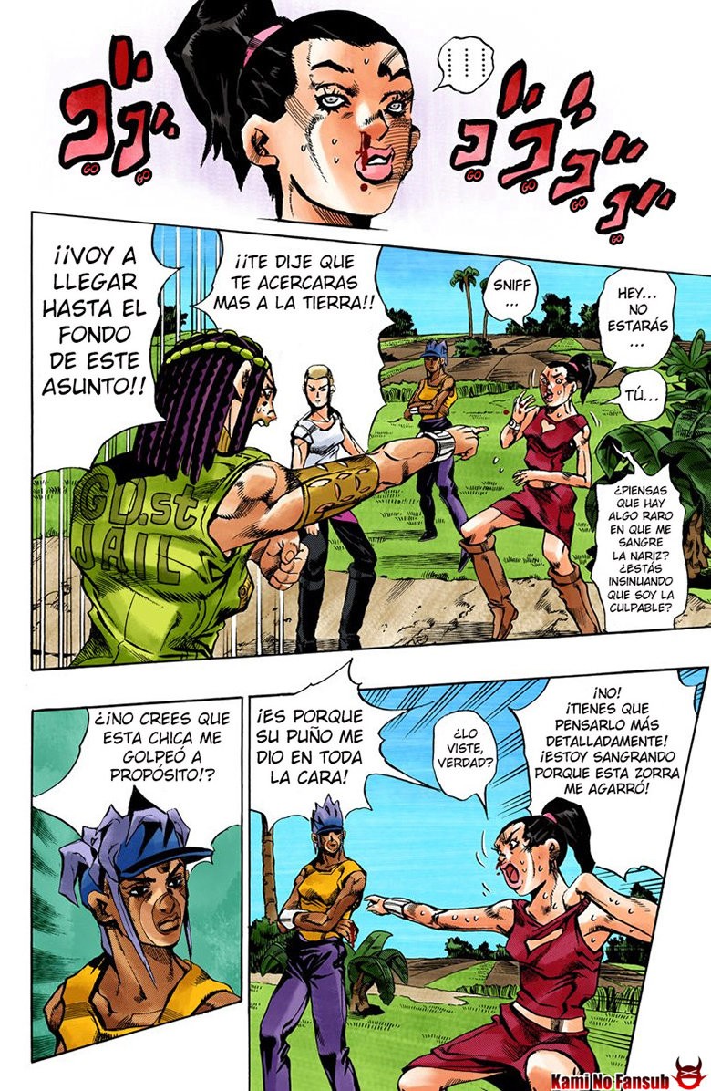 Read JoJo's Bizarre Adventure Parte 6 Stone Ocean ES Manga Online