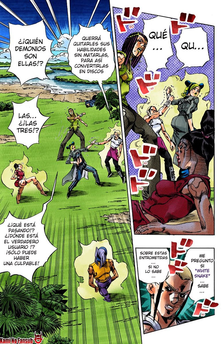 Read JoJo's Bizarre Adventure Parte 6 Stone Ocean ES Manga Online