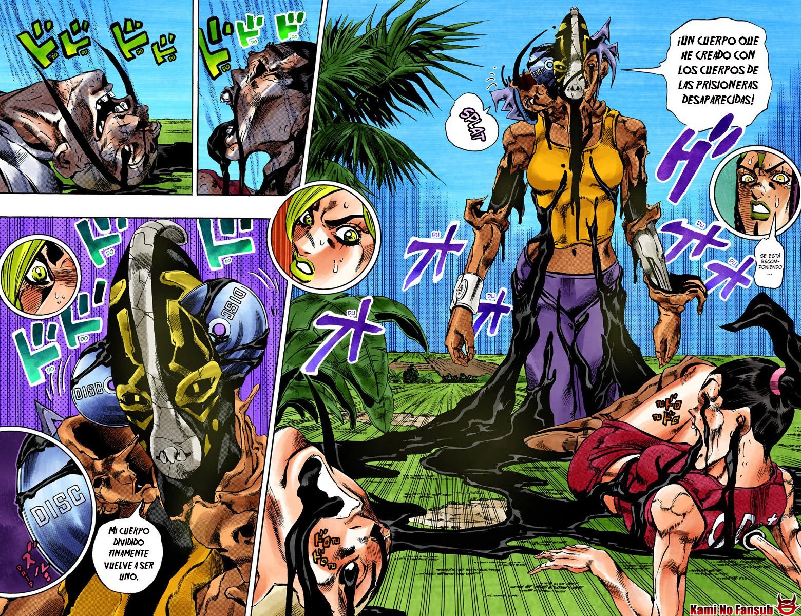 Read JoJo's Bizarre Adventure Parte 6 Stone Ocean ES Manga Online