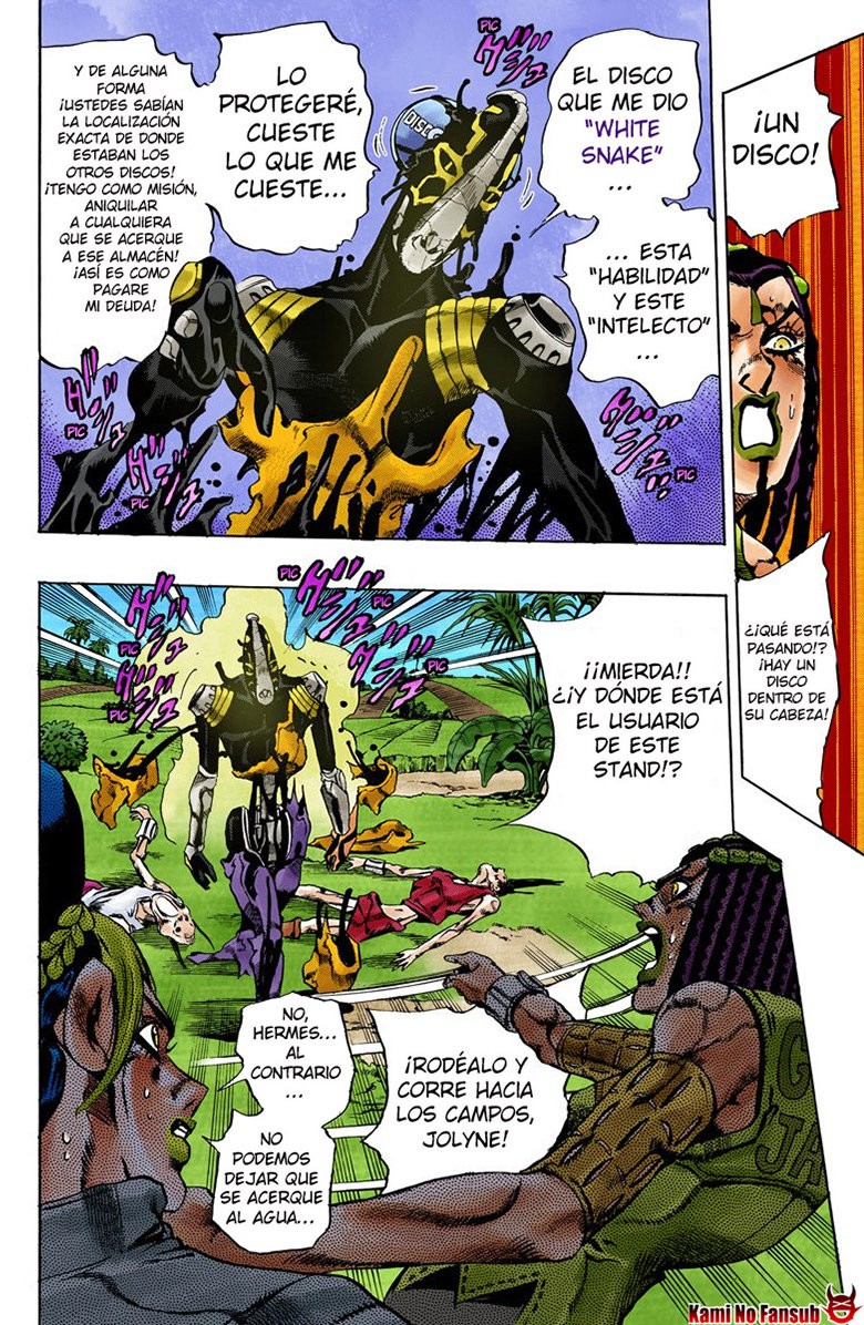 Read JoJo's Bizarre Adventure Parte 6 Stone Ocean ES Manga Online