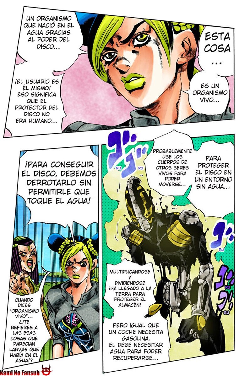 Read JoJo's Bizarre Adventure Parte 6 Stone Ocean ES Manga Online