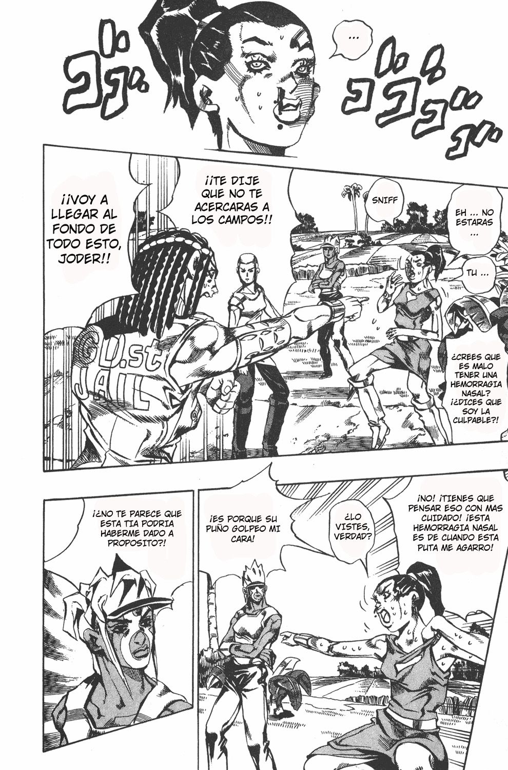 Read JoJo's Bizarre Adventure Parte 6 Stone Ocean ES Manga Online