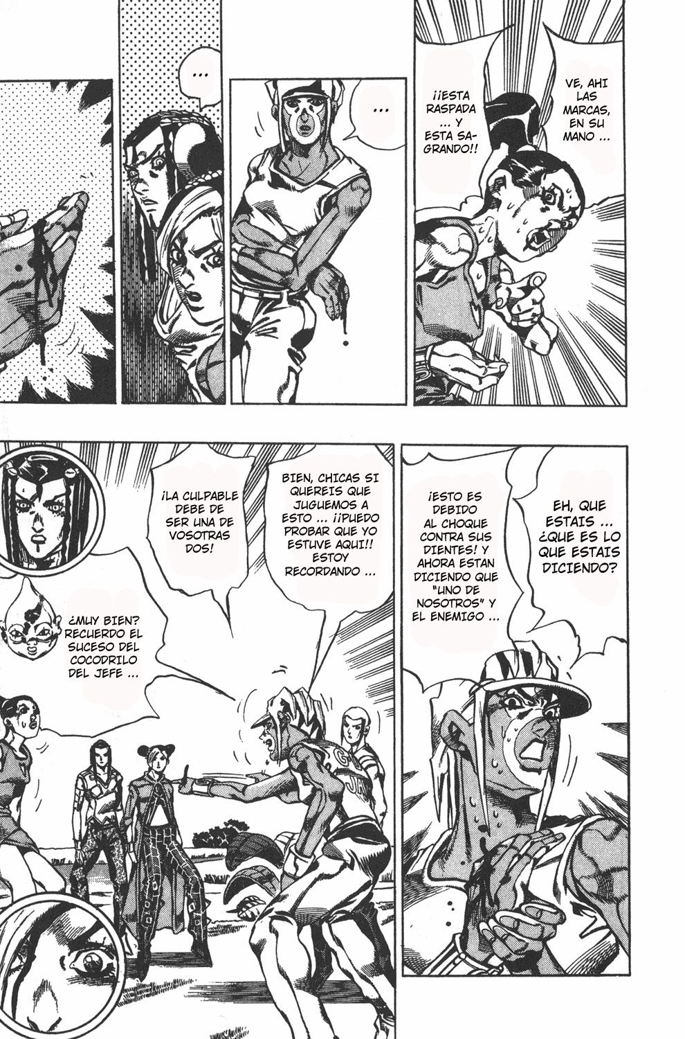 Read JoJo's Bizarre Adventure Parte 6 Stone Ocean ES Manga Online