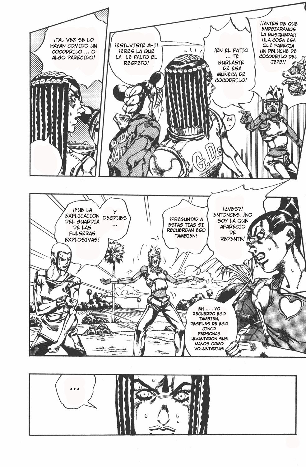 Read JoJo's Bizarre Adventure Parte 6 Stone Ocean ES Manga Online