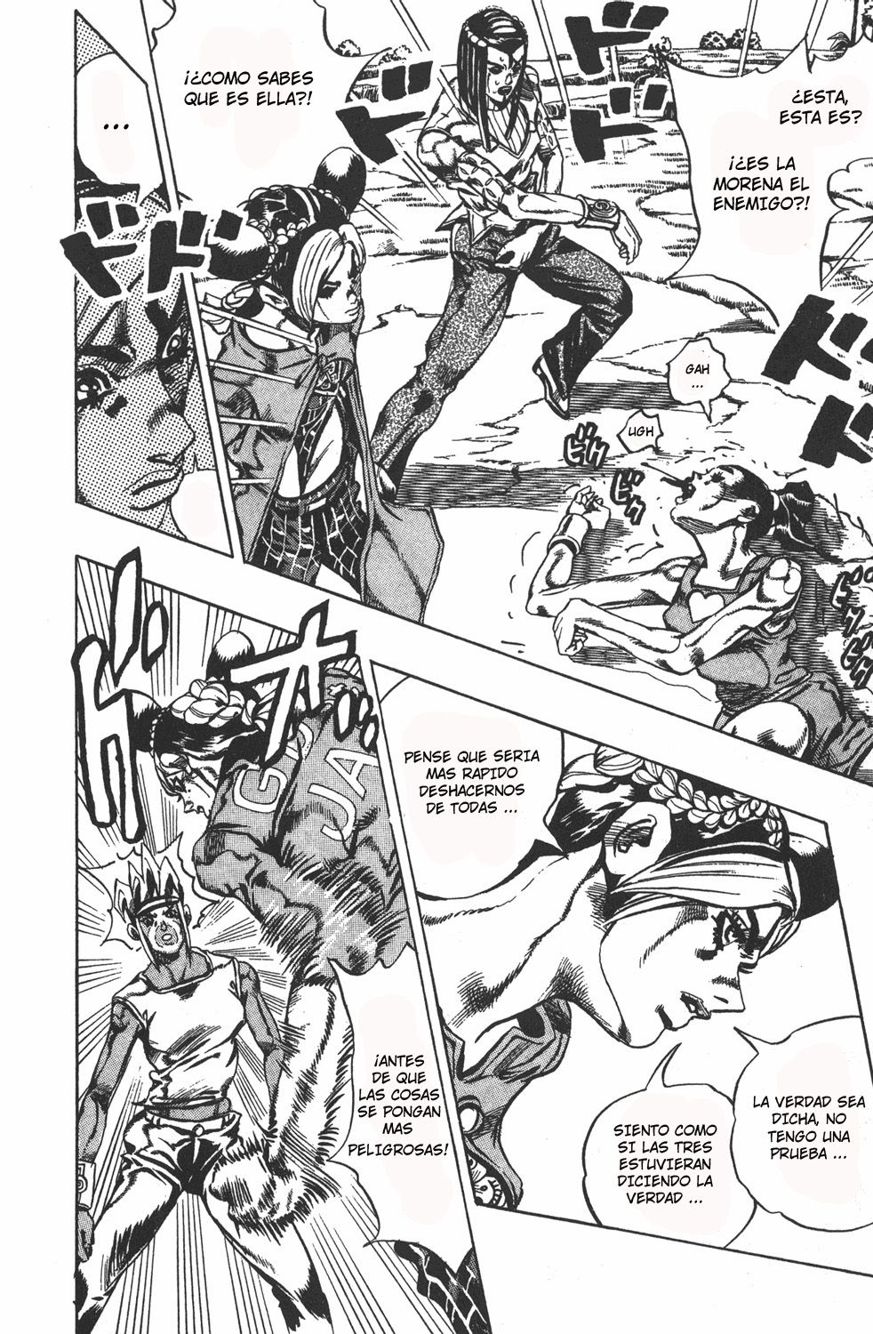 Read JoJo's Bizarre Adventure Parte 6 Stone Ocean ES Manga Online