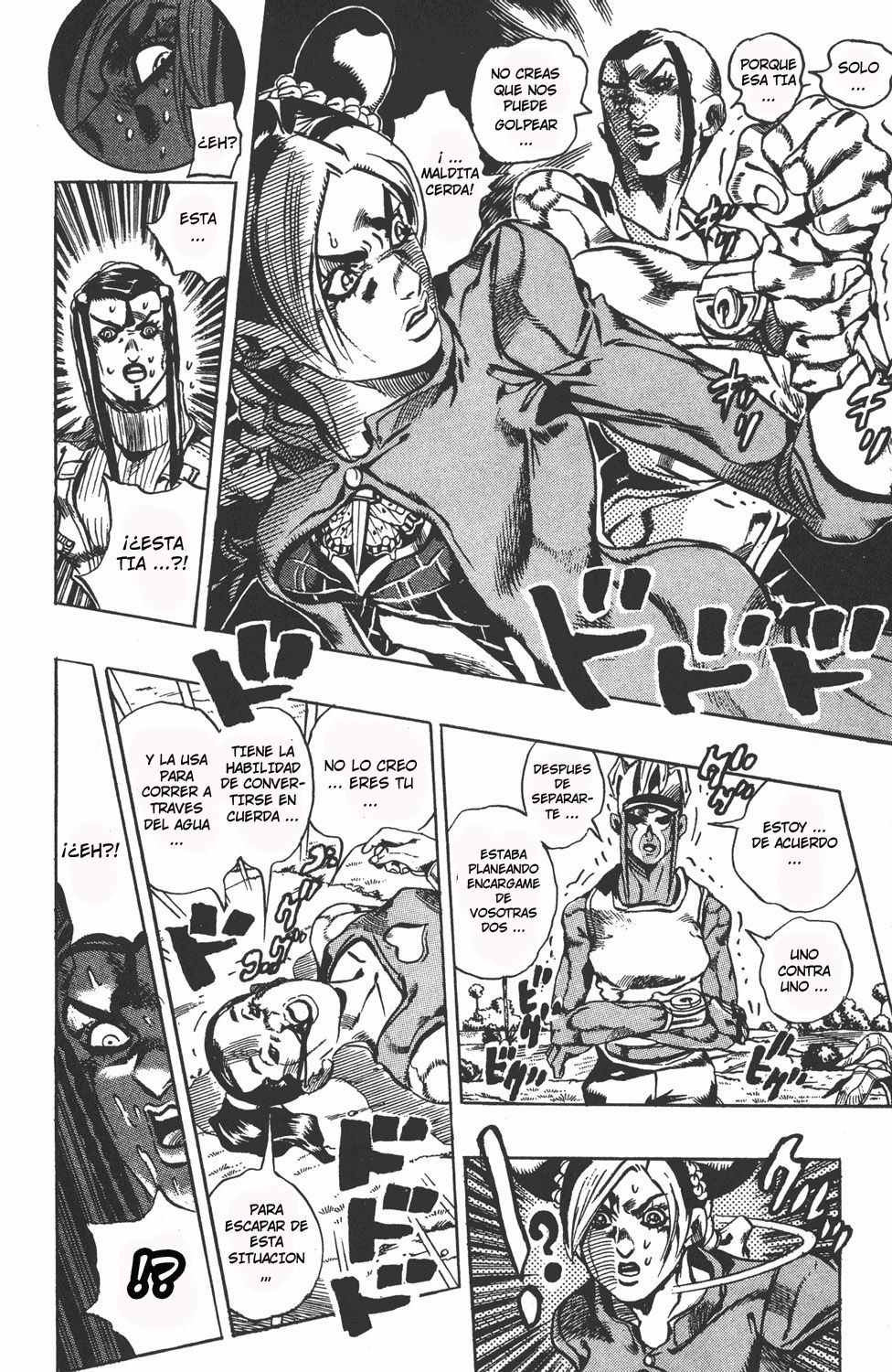 Read JoJo's Bizarre Adventure Parte 6 Stone Ocean ES Manga Online