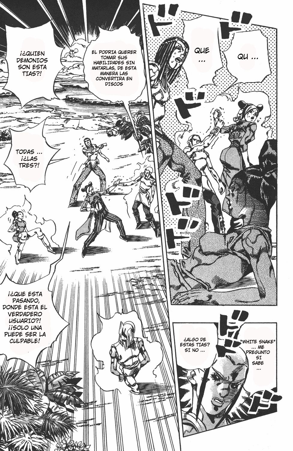 Read JoJo's Bizarre Adventure Parte 6 Stone Ocean ES Manga Online