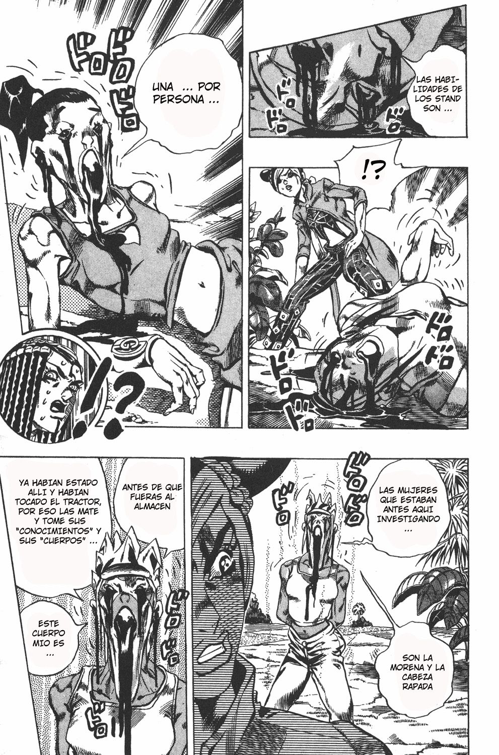 Read JoJo's Bizarre Adventure Parte 6 Stone Ocean ES Manga Online